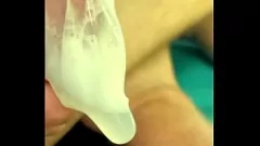 Jouer Big Dick Condom Play: Precum carichi ovunque di Fleshlightman1000