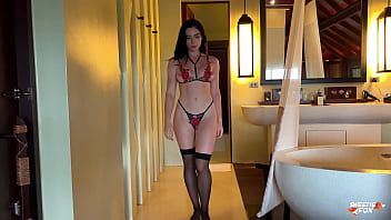 play It matters a lot what underwear the girl wears so that the lover's interest increases