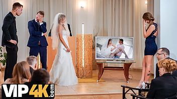 play La novia es alta y folla con la nariz hasta acabar dentro de ella